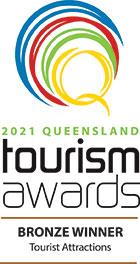 2021 Queensland Tourism Awards - Bronze Winner - Tourist Attractions