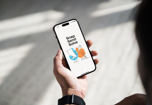 Download Snap Send Solve to report issues to Council