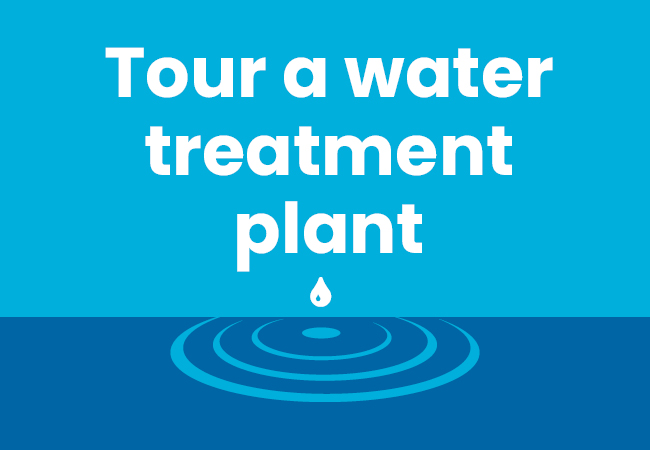 Tour a water treatment plant