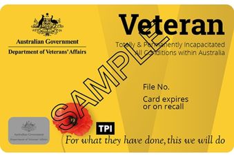 Department of veterans affairs gold card