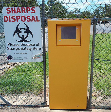 Sharps bin